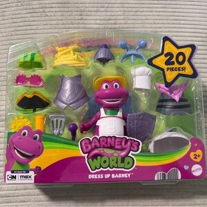 Fisher-Price Barney's World Dress Up Set - Purple, Green, Yellow